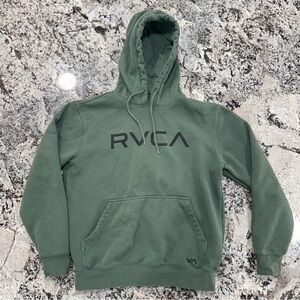 NEW RVCA Men's Green Hoodie